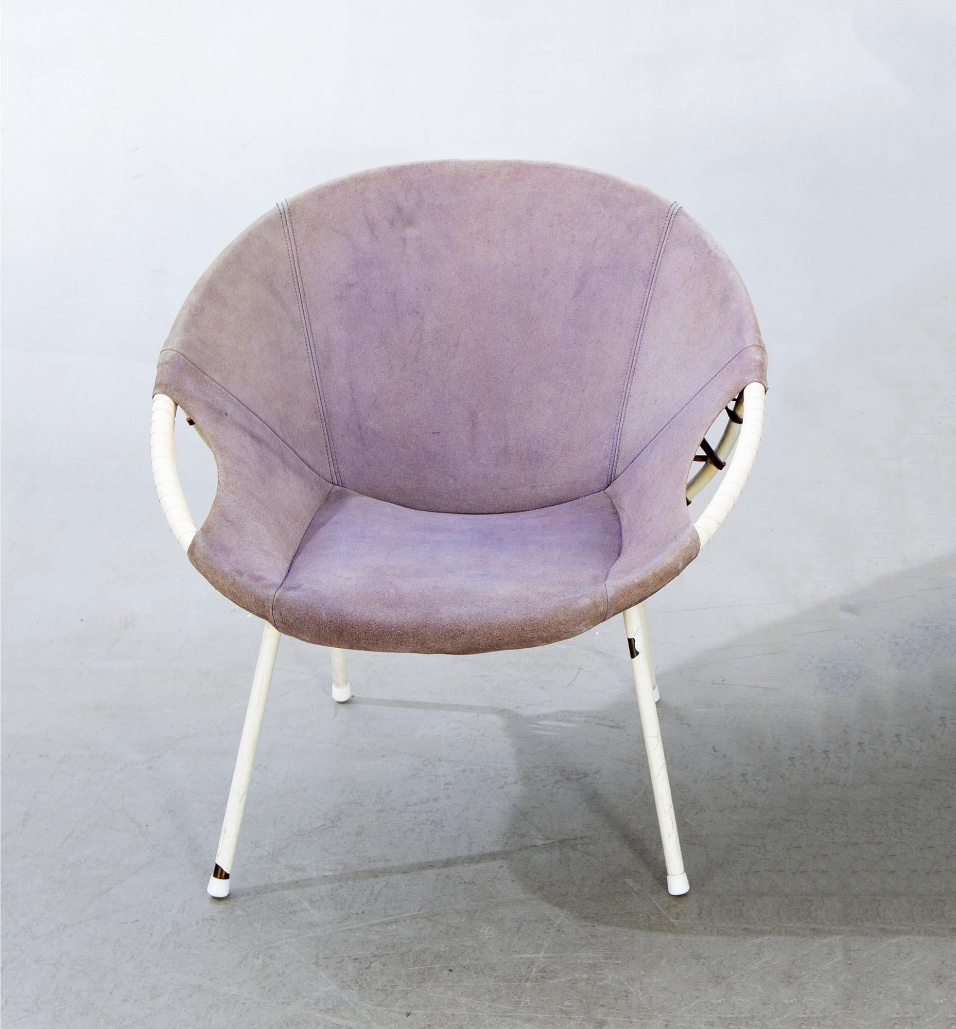Lusch Erzeugnis, fåtölj, "Baloon", Lusch & Co, 1960-tal.