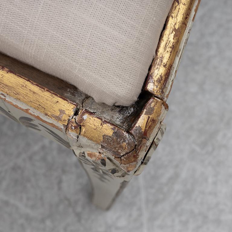 Four chairs. Early 19th century.