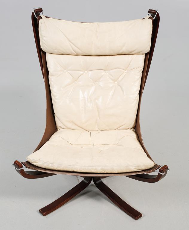 FÅTÖLJ, "Falcon chair", Sigurd Russel, Vatne möbler, Norge, 1970-tal.