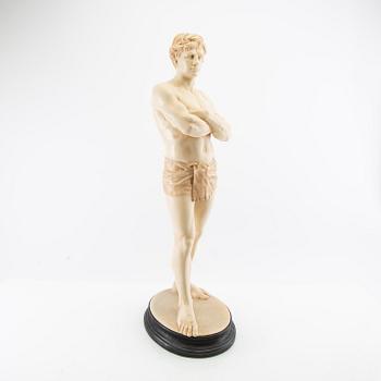 John Börjeson, after the sculpture "The Swimmer" painted plaster.