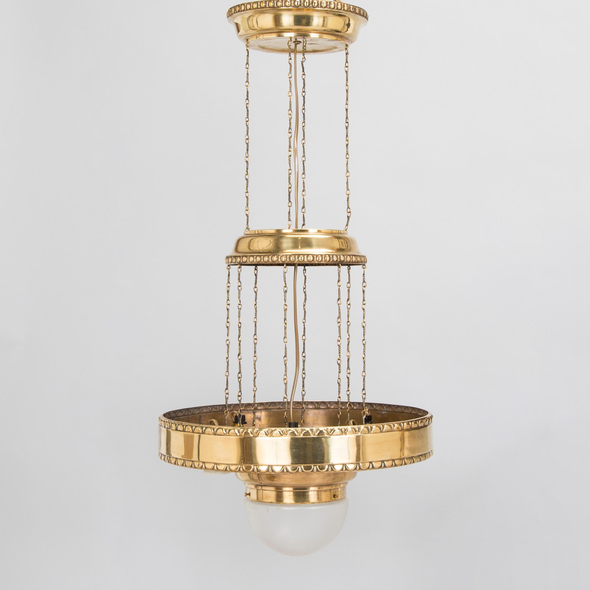 Eino Schroderus, Chandelier early 20th century.