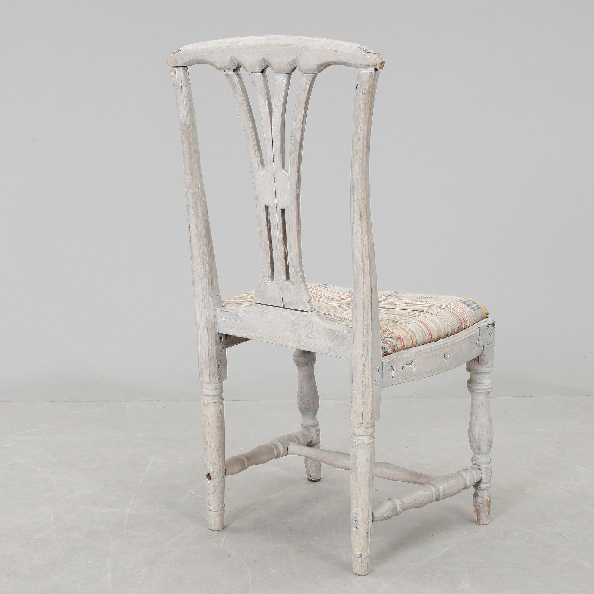 STOL, gustaviansk, 1700-talets slut.