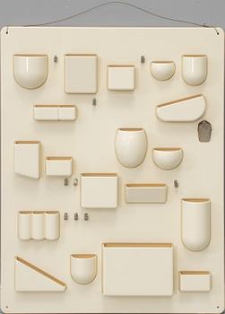 a plastic wall organiser "UtenSilo" by Dorothee Maurer-Becker in 1969.