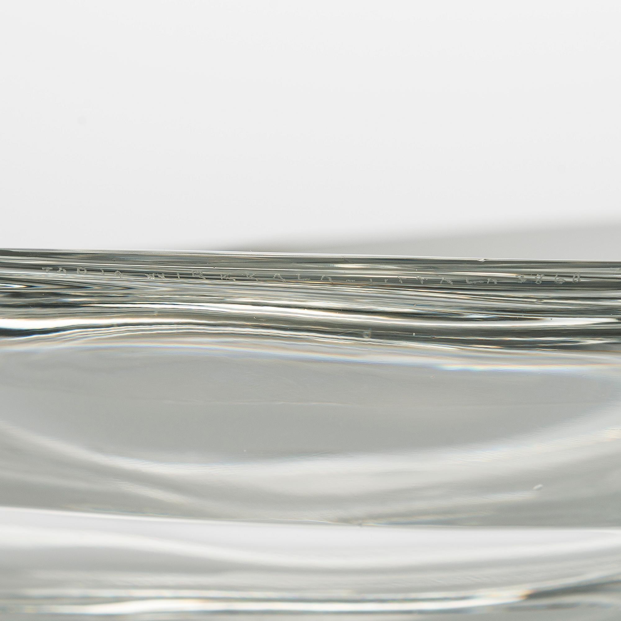 Tapio Wirkkala, an Art glass bowl, signed Tapio Wirkkala Iittala 3860.