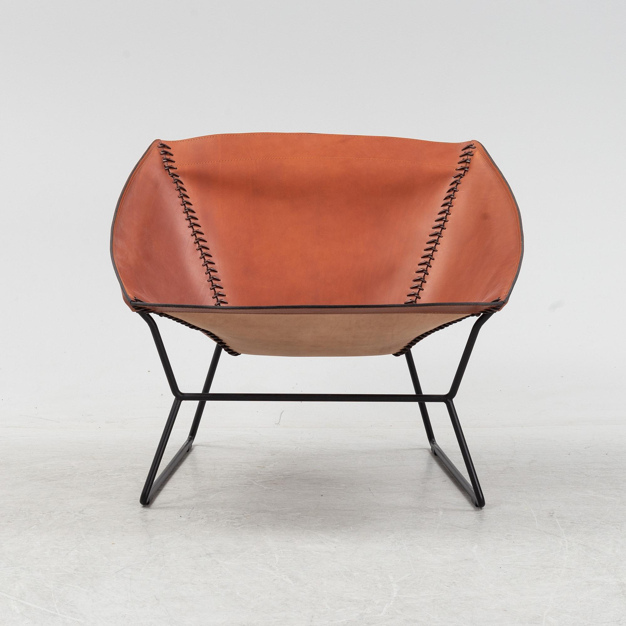 Dennis Marquart, a 'Stitch Chair' easy chair, Ox Denmarq.