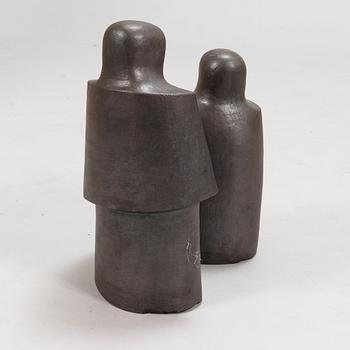 Satu Syrjänen, skulptur, keramik, signerad 1986.