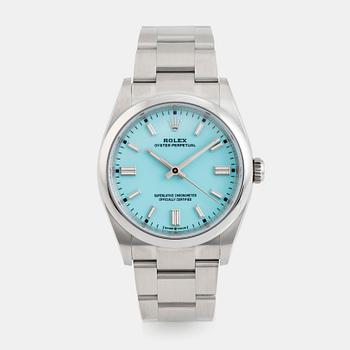 67. Rolex, Oyster Perpetual 36, "Tiffany Dial", ca 2022.