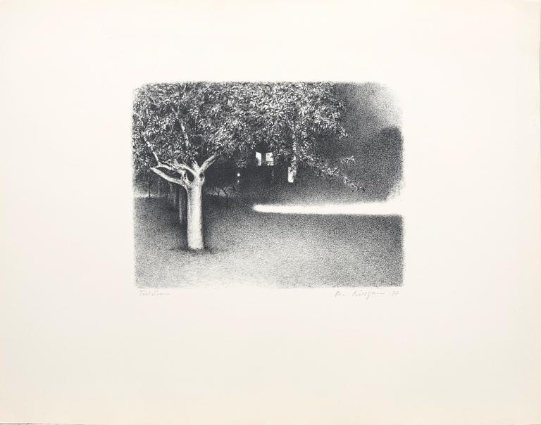 Ola Billgren, lithograph signed and dated 77.