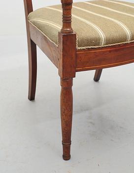 KARMSTOLAR, ett par, Karl-Johan, 1800-talets första hälft.