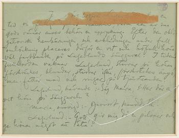 ALBERT ENGSTRÖM, ink drawings, 13, signed.