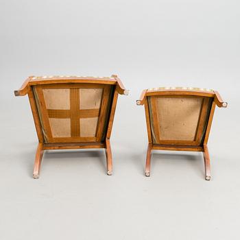 A set of 7 piece Biedermeier sofa suite, 1920s.