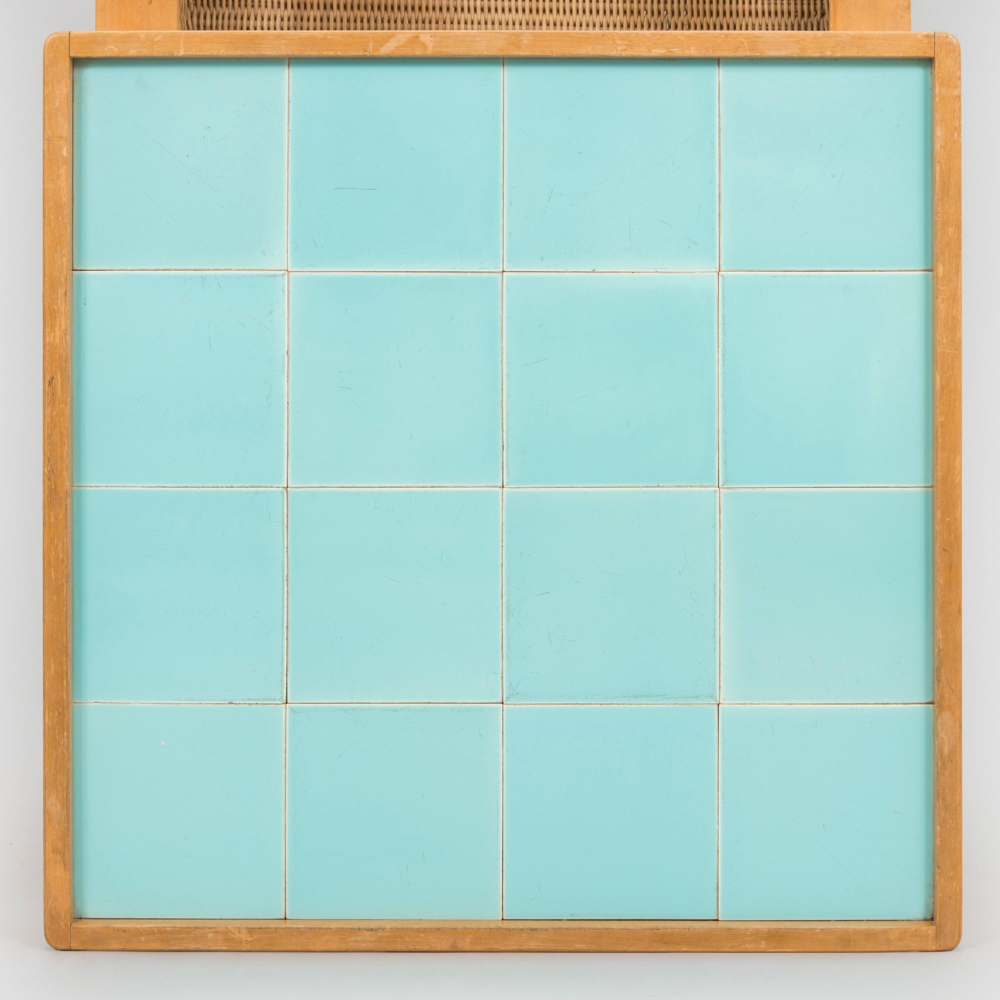 Alvar Aalto, serveringsvagn, modell 100, O.Y Huonekalu-ja Rakennustyötehdas A.B. tidigt 1950-tal.