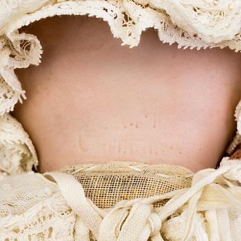 A Bisque head baby doll. Armand Marseille early 20th century.