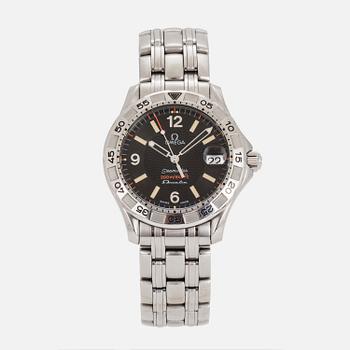 OMEGA, Seamaster, Omegamatic, (200m/666ft), wristwatch, 36