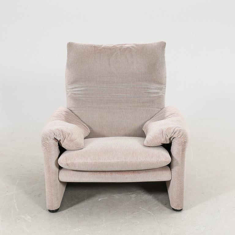 Vico Magistretti, fåtölj, "Maralunga", Cassina, Italien.