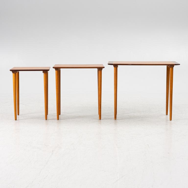 Satsbord, 3 delar, Sverige, 1950-tal.