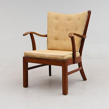 FÅTÖLJ, Fritz Hansen, 1900-talets mitt.