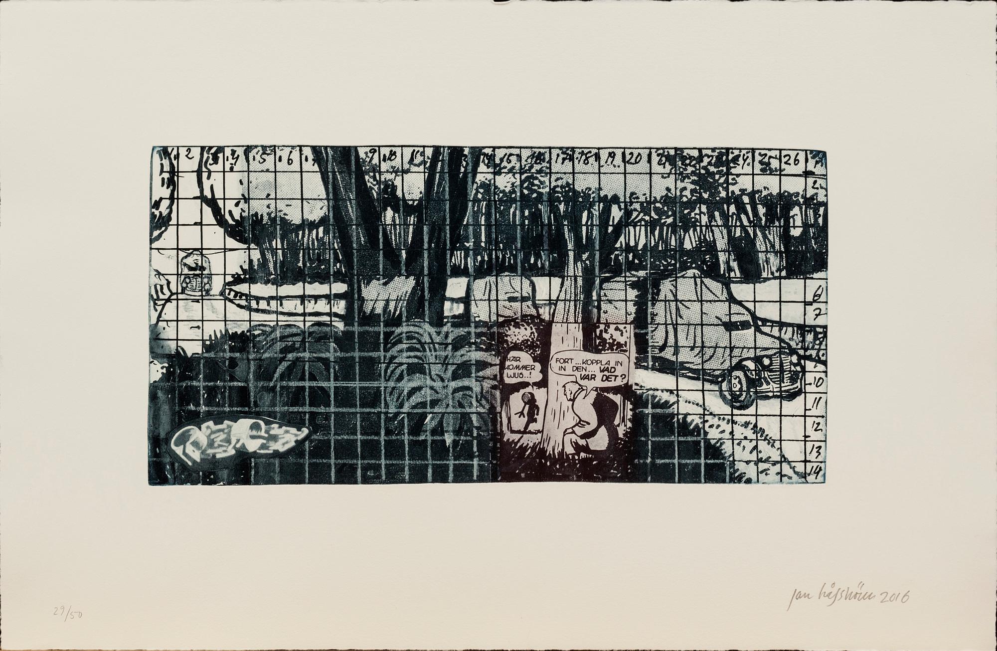 JAN HÅFSTRÖM, signed and numbeter.