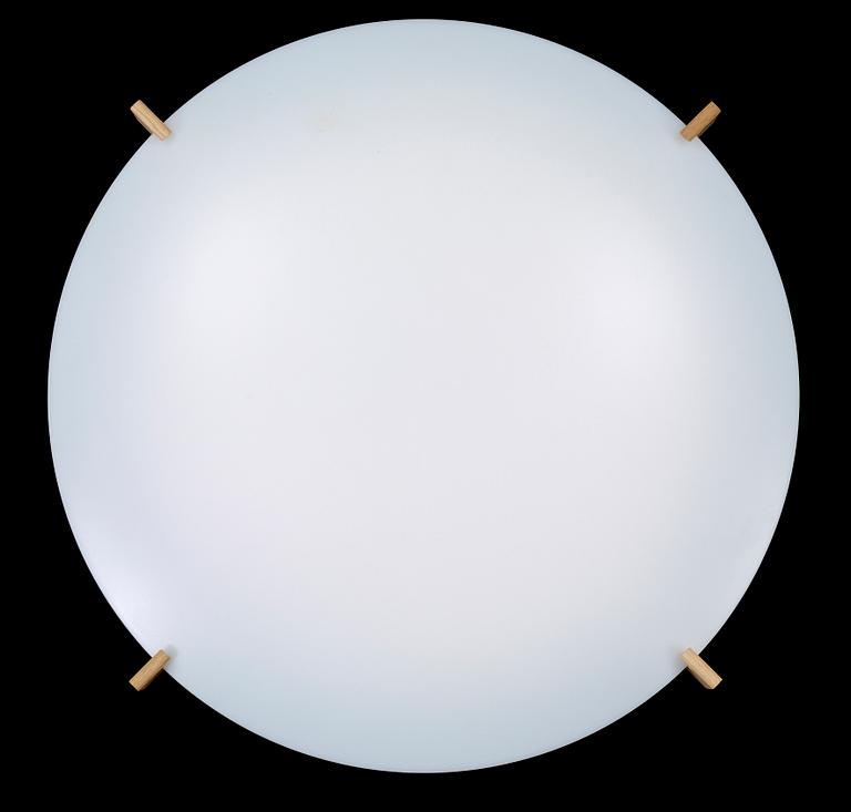 TAKLAMPA, "Plafo", Uno & Östen Kristiansson för Luxus. Diameter ca 60 cm.