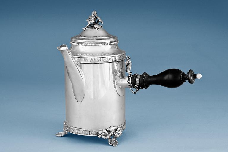 A SILVER POT.