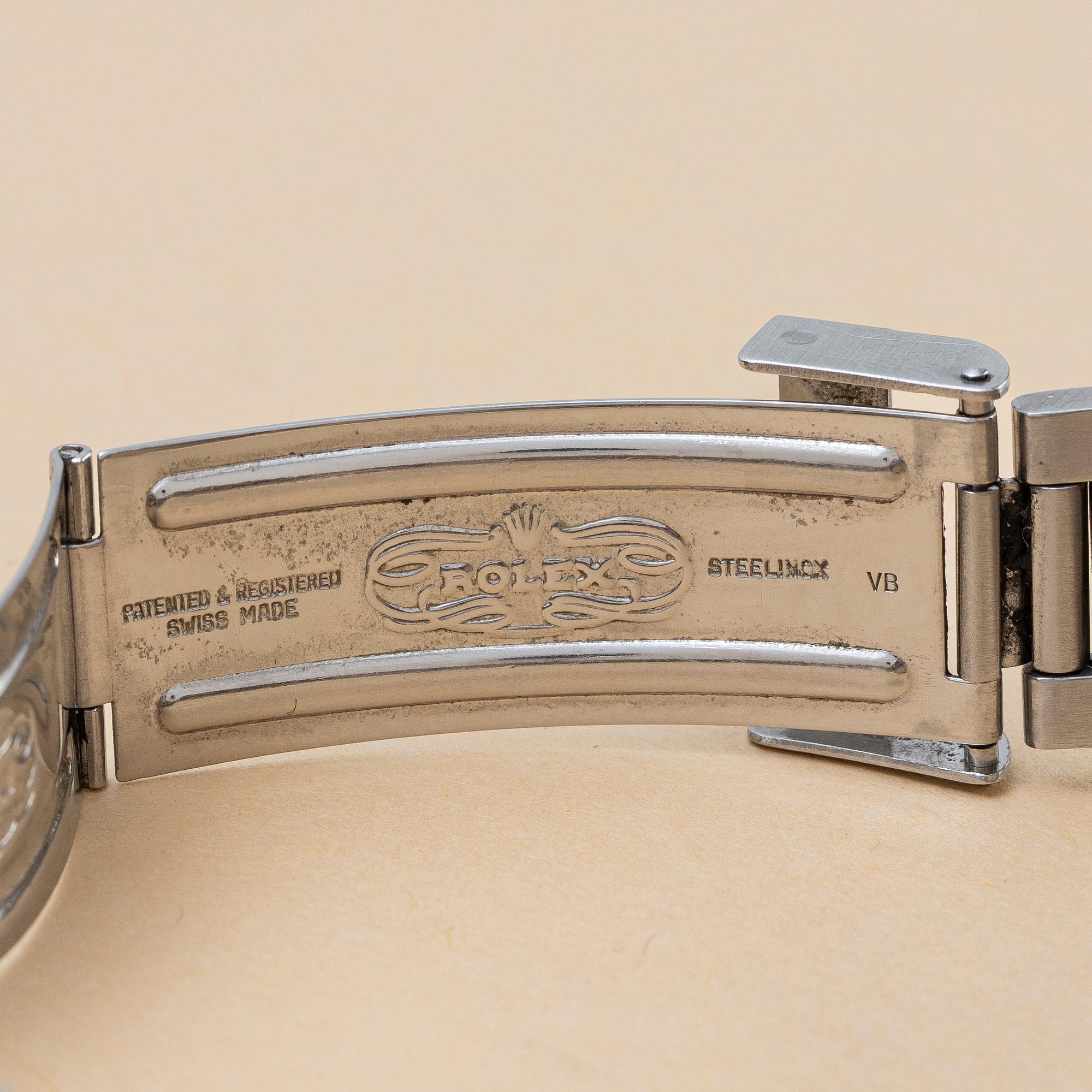 Rolex, Submariner, "Underline, Gilt, Swiss only, Pointed crown guards", "Proveniens Rodriquez Messina", ca 1963.