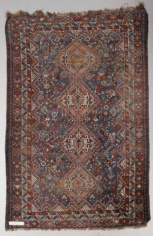MATTA, Khamshe, semiantik. Ca 310 x 205 cm.
