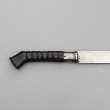 KNIV, orientalisk, 1800-/1900-tal.