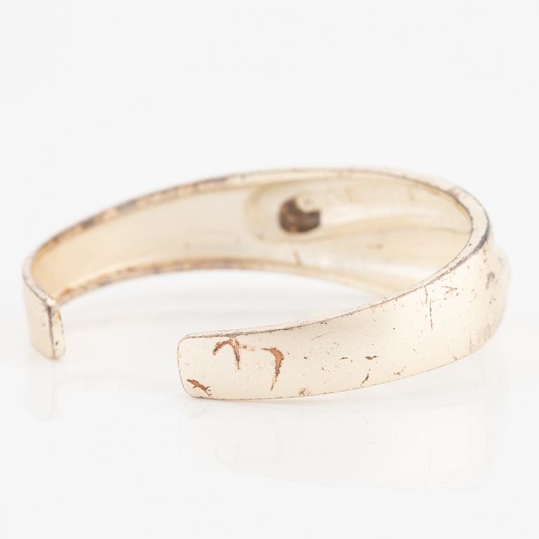 Lapponia, bangle, sterling silver, 1991.