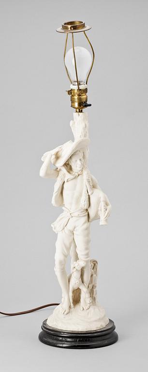 BORDSLAMPA, konstmassa, 1900-talets andra hälft.