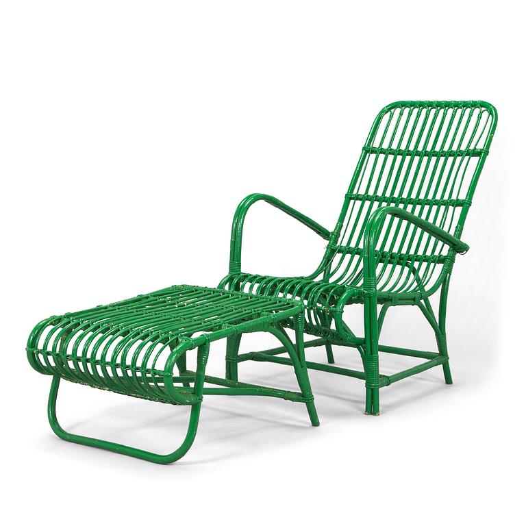 Puutarhatuoli/ lepotuoli, malli  153 ja rahi, malli 1514, Artekin piirustuskonttori, 1950-luvun alku.