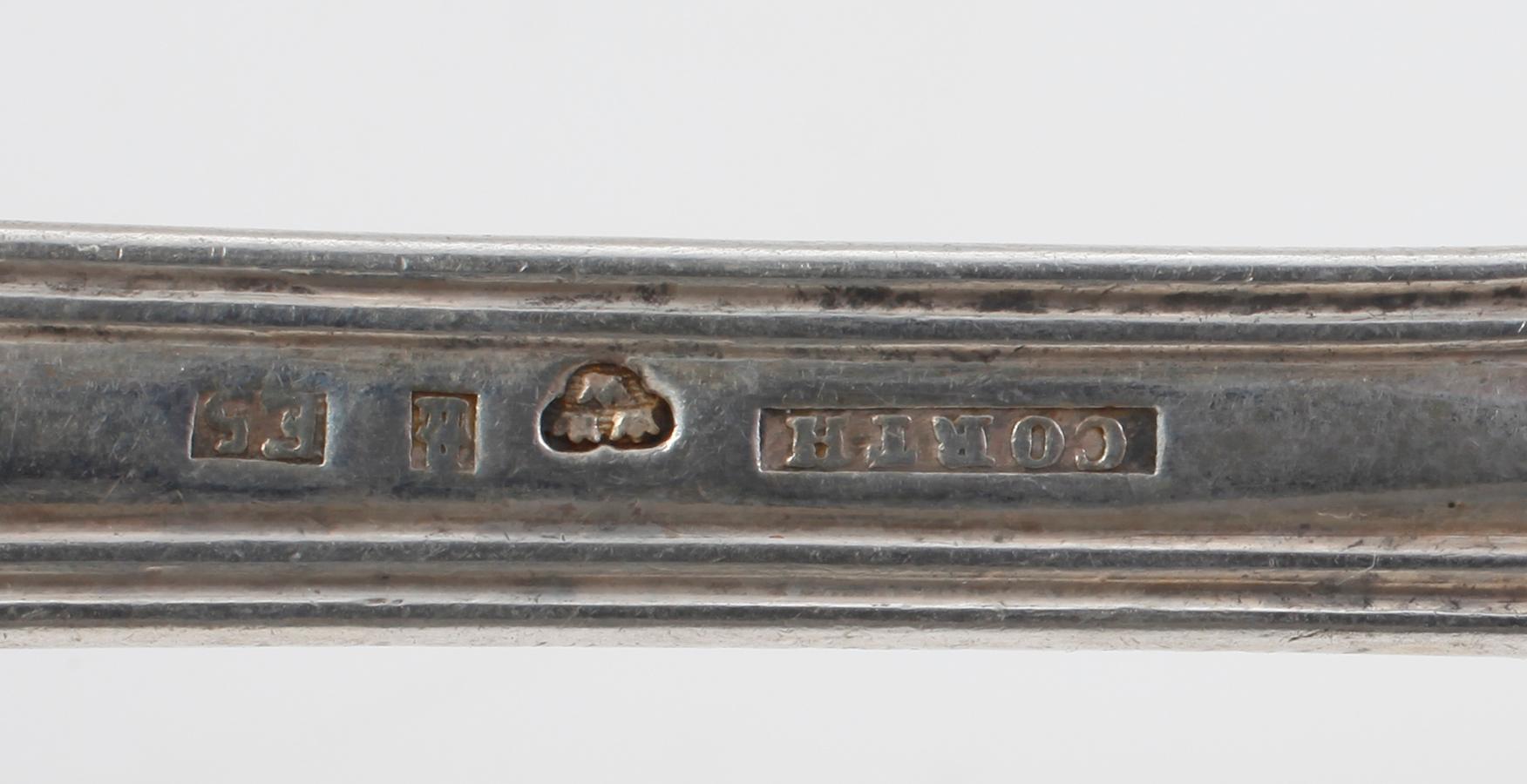 PARTI SKEDAR, 35 st, silver. Olika mästare och årtal bl a 1800-tal.