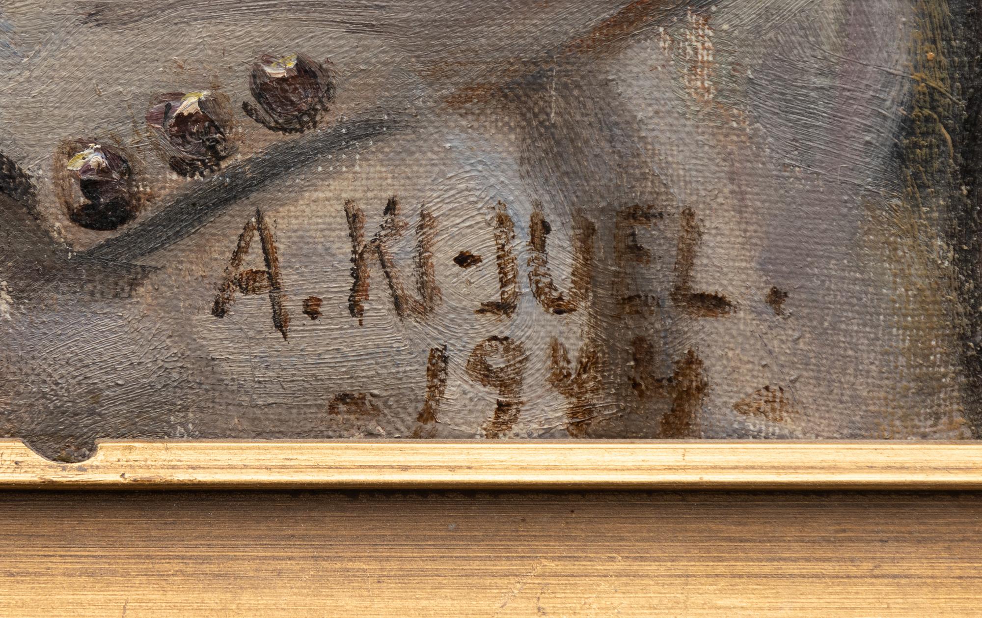 Astrid Kjellberg-Juel, Portrait of the civil engineer Oscar Näswall.