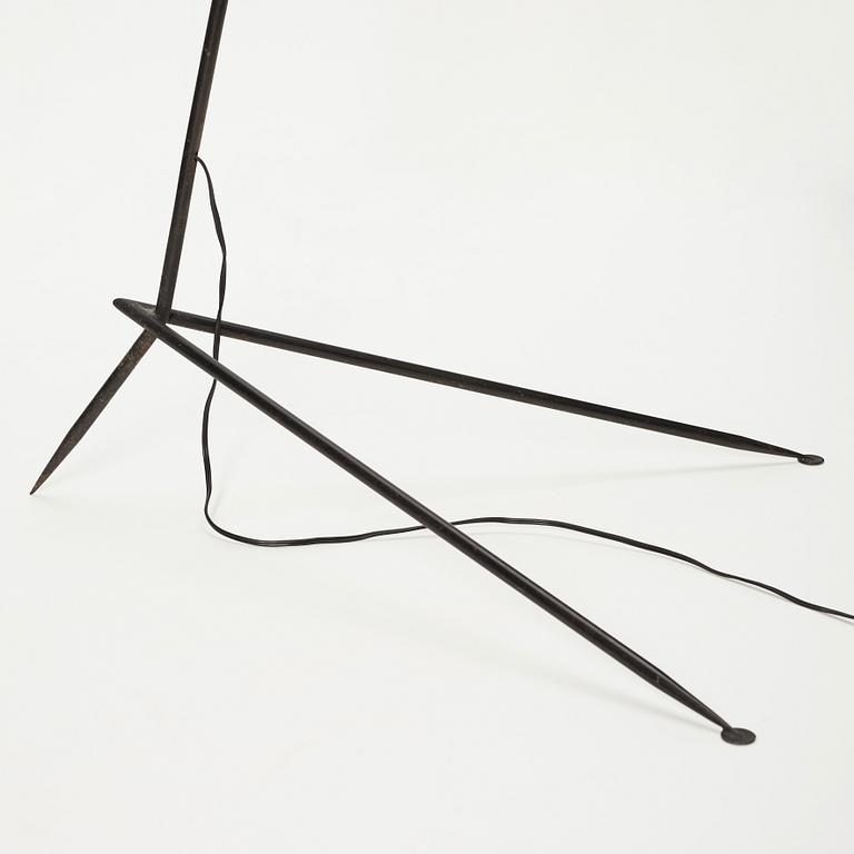 SERGE MOUILLE, a floor lamp, Ateliers Serge Mouille, France ca 1953.