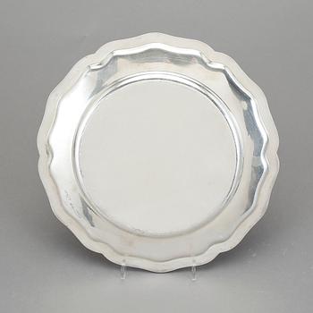 FAT, silver, CG Hallberg, Stockholm 1934. Ca 375 gram.