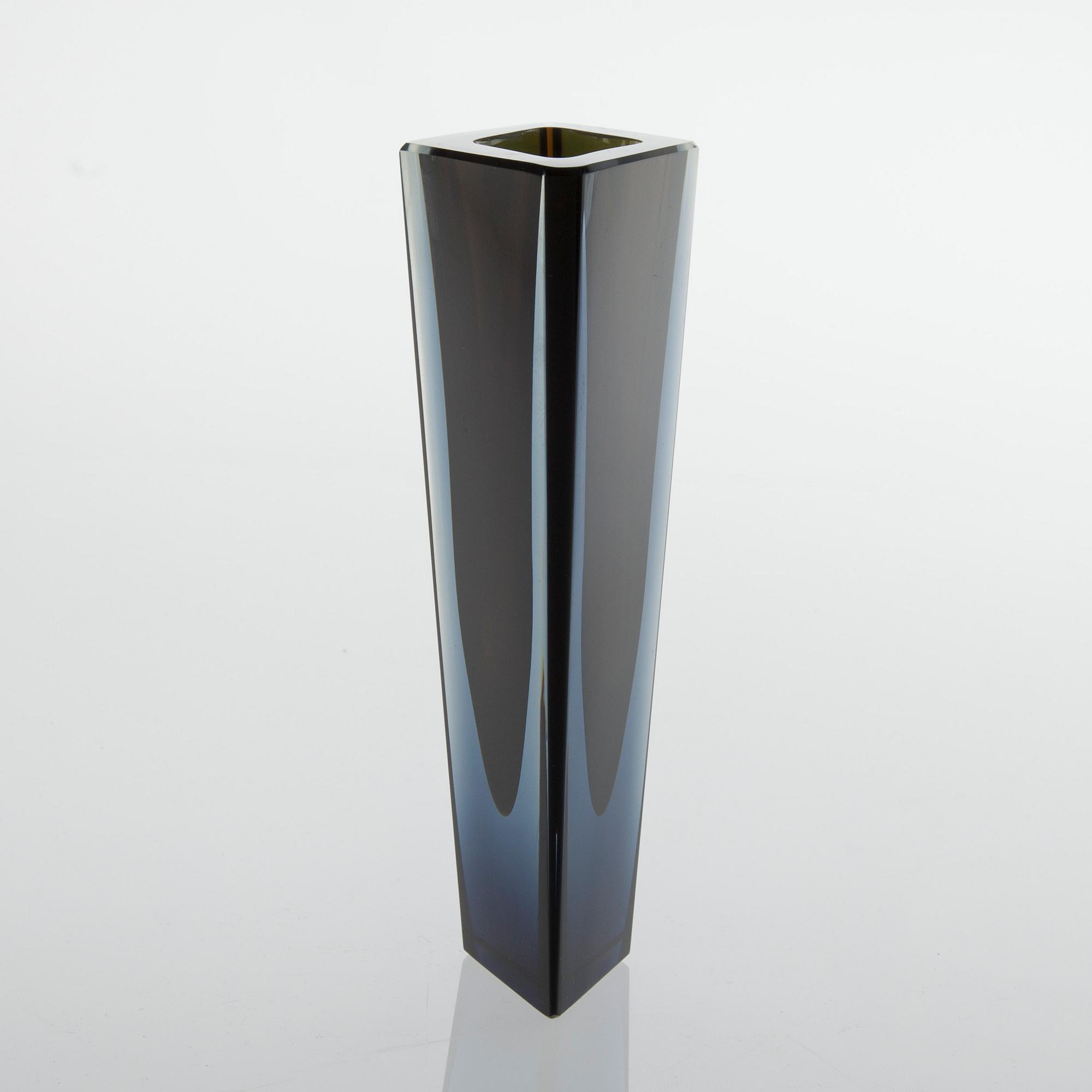 VAS, glas, "Prisma" signerad K. Franck Nuutajärvi Notsjö -69.
