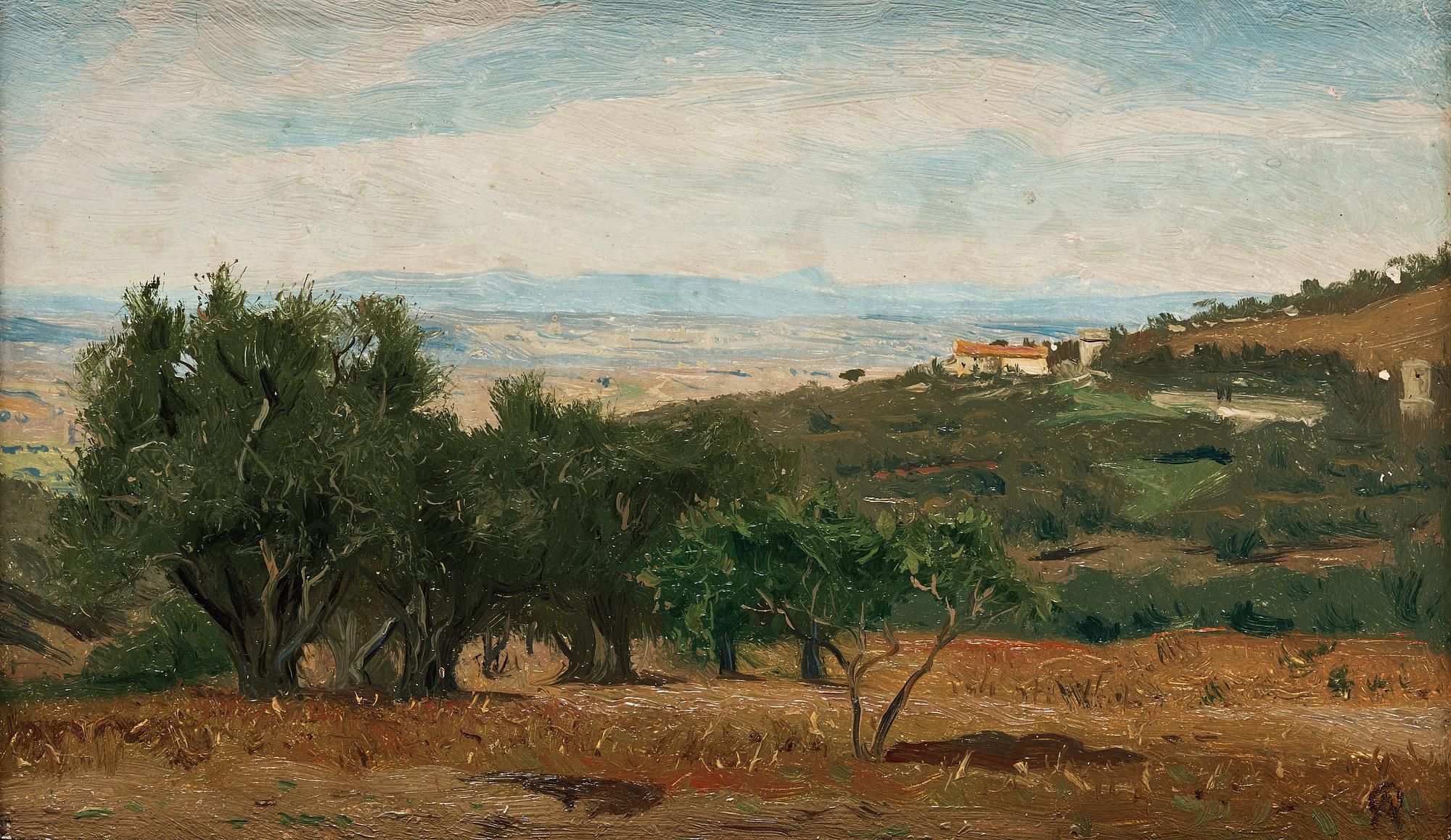 Olof Arborelius, Vy från Capidimonte di Sorrento.