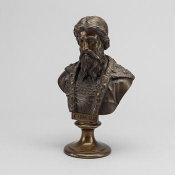 FELIX CHOPIN, A bronze sculpture, Chopin Russia 19th century,