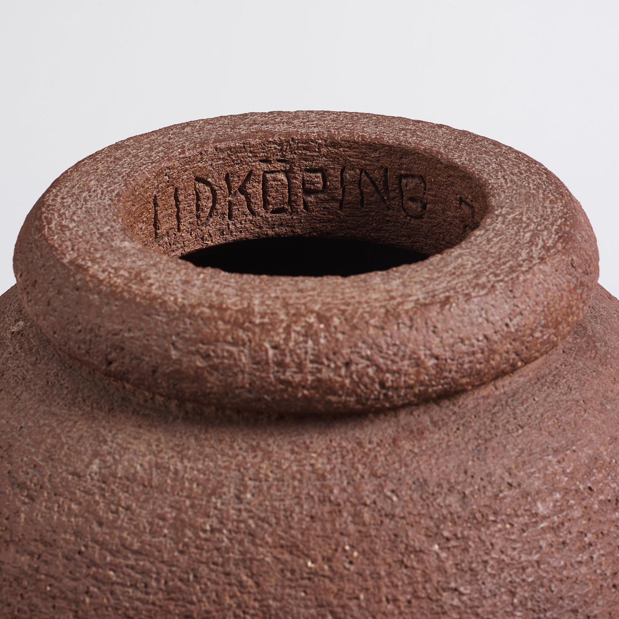 Gunnar Nylund, a large stoneware garden urn, Rörstrand, Sweden 1936.