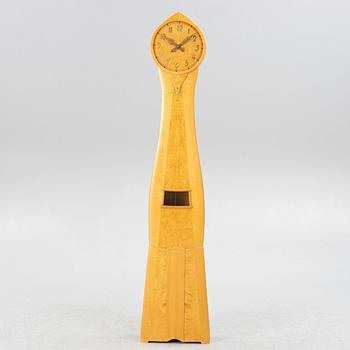 Carl Malmsten, long case clock, 'Tidlösa', late 20th century.