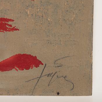Antoni Tàpies, ANTONI TÀPIES, Colour silkscreen, 1974, signed and numbered EA.