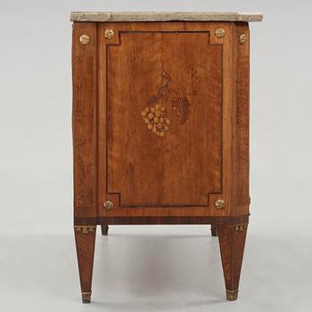 A Gustavian commode by N. P. Stenström, not signed.