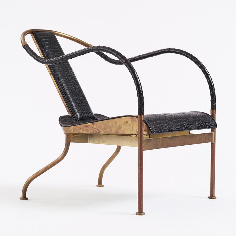 Mats Theselius, an 'El Rey' armchair, ed. 35/360, Källemo, Sweden, post 1999.