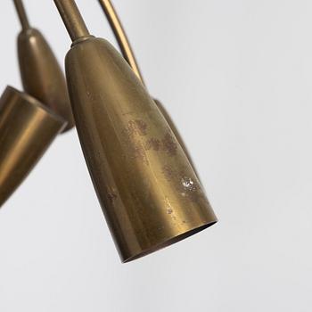 Harald Notini eller Uno Westerberg, a ceiling lamp model "12105", Arvid Böhlmarks Lampfabrik, Stockholm, 1950's.