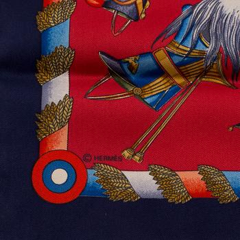 HERMÈS, "Paris L'Armee Imperiale Russe de 1816 a 1916", scarf.