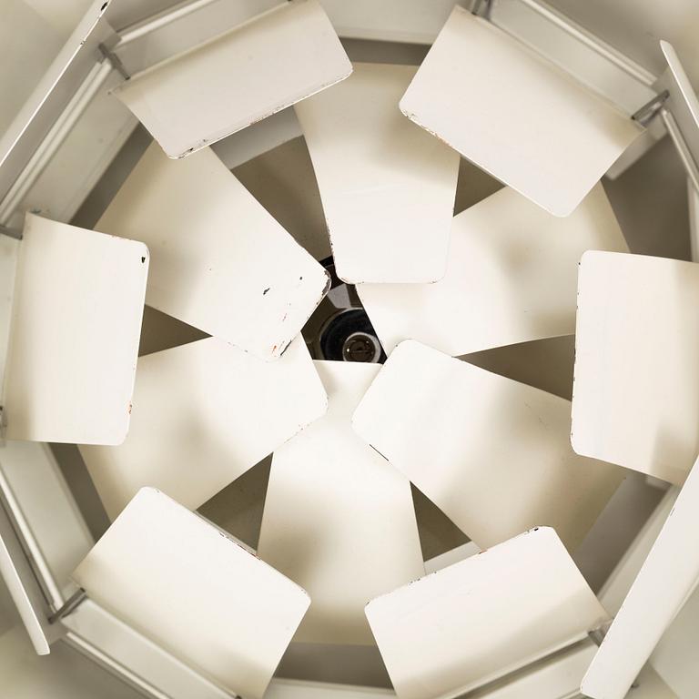 A 'PH Artichoke' ceiling light by Poul Henningsen for Louis Poulsen, Denmark, designed in 1958.