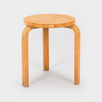 Alvar Aalto, A 1950s '60' stool for  O.Y. Huonekalu- ja Rakennustyötehdas A.B. Finland.