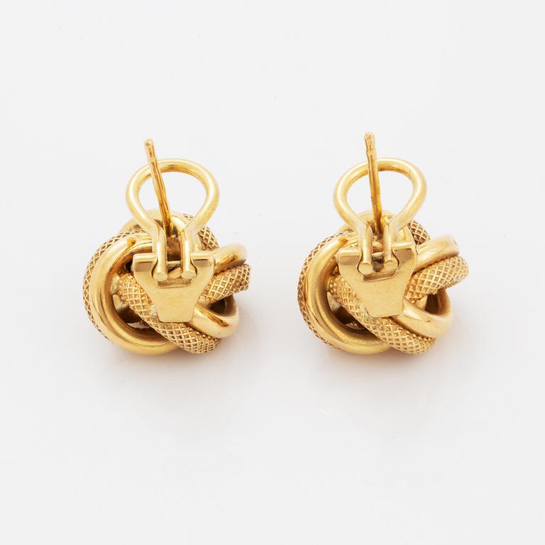 Örhängen, 18K guld.