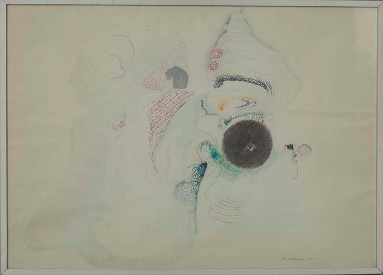 ESKO SARKKINEN, blandteknik, sign. och dat. -65.