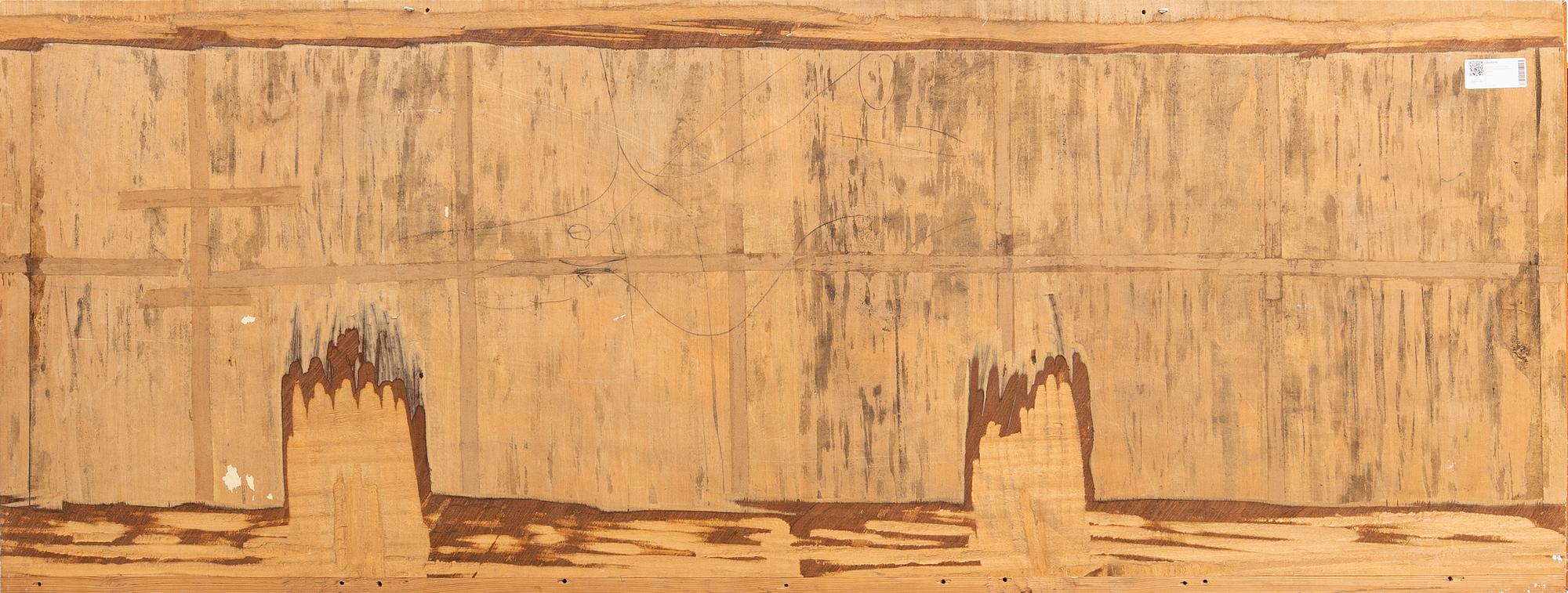 Wall panel Swedish Modern 1930s/40s possibly Mjölby Intarsia.