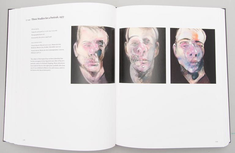 A book series five volumes " "Francis Bacon, Catalogue Raisonné".